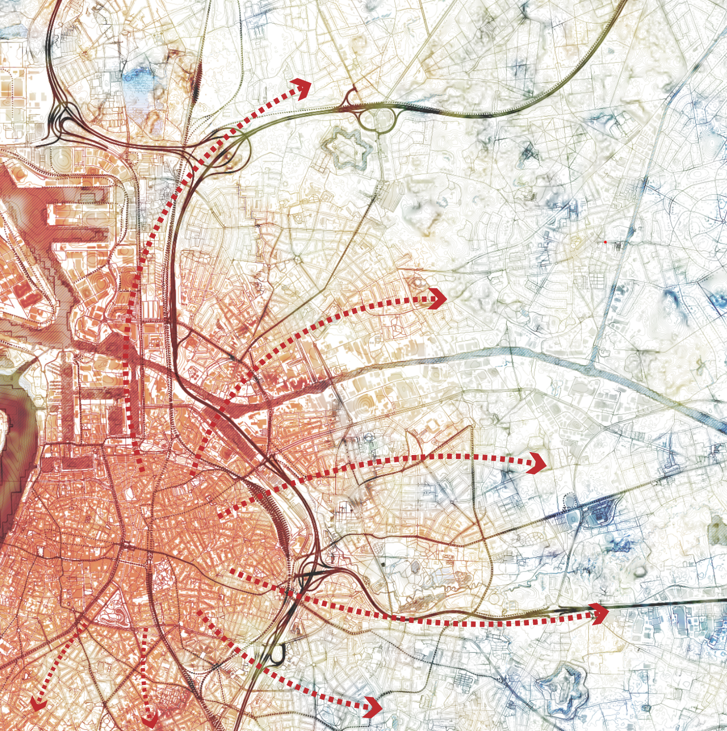 Territorial analysis / Urban and landscape connections